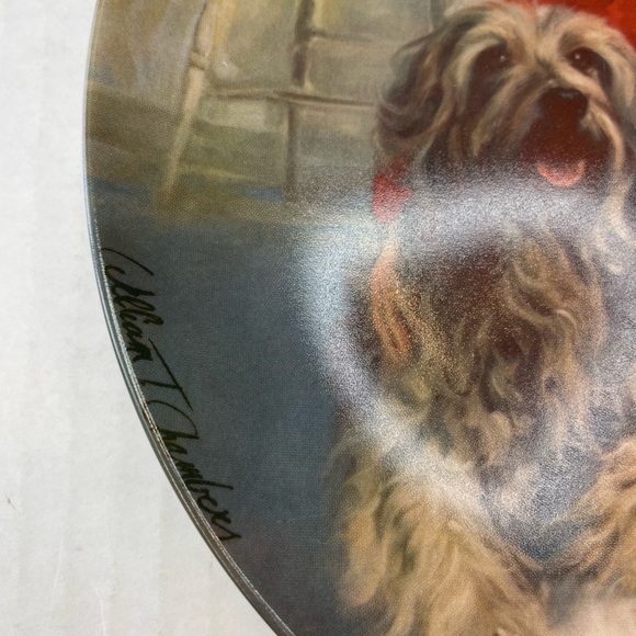 Vintage Plate "Annie and Sandy" Plate 1982 William Chambers - Picture 2 of 7